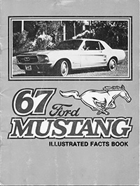 1967 Ford Mustang Facts Book
